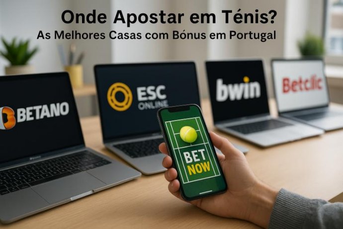Onde Apostar em Ténis? As Melhores Casas com Bónus em Portugal