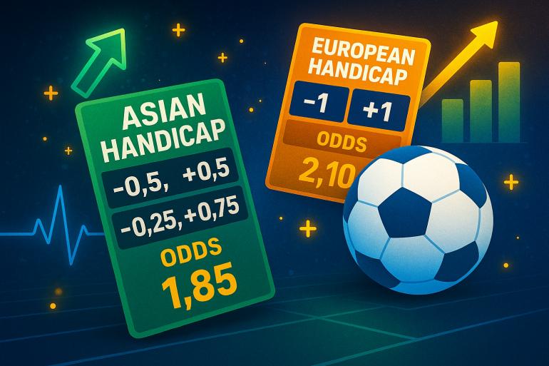 Handicap Europeu e Asiático: Guia Completo para Apostadores